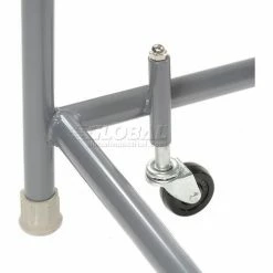 Tri-Arc Perforated 16"W 2 Step Steel Rolling Ladder 20"D Top Step - KDSR002166-D2 -Ladders Sales Store 861013PS 09