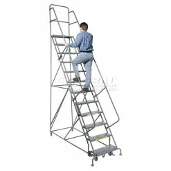Tri-Arc CAL-OSHA KIT 13-15 Step Ladders - 24"W Steps - GRCAL1315 -Ladders Sales Store 861034ps 05