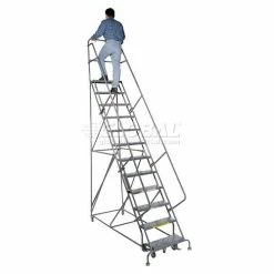 Tri-Arc CAL-OSHA KIT 13-15 Step Ladders - 24"W Steps - GRCAL1315 -Ladders Sales Store 861034ps 07