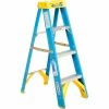 Werner 4' Fiberglass Step Ladder w/ Plastic Tool Tray - 6004 2 Werner 4' Fiberglass Step Ladder w/ Plastic Tool Tray - 6004 -Ladders Sales Store 942800