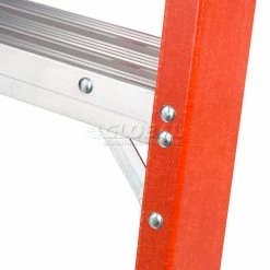 Werner 6' Fiberglass Step Ladder w/ Plastic Tool Tray 300 lb. Cap - 6206 -Ladders Sales Store 942810 33