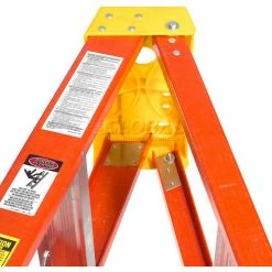 Werner 6' Fiberglass Step Ladder w/ Plastic Tool Tray 300 lb. Cap - 6206 -Ladders Sales Store 942810 37