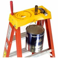 Werner 6' Fiberglass Step Ladder w/ Plastic Tool Tray 300 lb. Cap - 6206 -Ladders Sales Store 942810 38