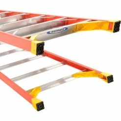 Werner 10' Fiberglass Step Ladder w/ Plastic Tool Tray 300 lb. Cap - 6210 -Ladders Sales Store 942814 09