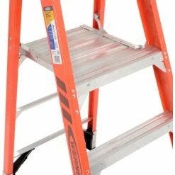 Werner 3' Fiberglass Platform Step Ladder 375 lb. Cap - P7403 -Ladders Sales Store 942832 06