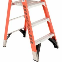Werner 3' Fiberglass Platform Step Ladder 375 lb. Cap - P7403 -Ladders Sales Store 942832 07