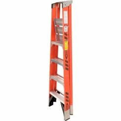 Werner 4' Fiberglass Platform Step Ladder 375 lb. Cap - P7404 20 Werner 4' Fiberglass Platform Step Ladder 375 lb. Cap - P7404 -Ladders Sales Store 942834 02