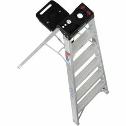 Werner 6' Type 1A Aluminum Step Ladder - 376 29 Werner 6' Type 1A Aluminum Step Ladder - 376 -Ladders Sales Store 954402 06