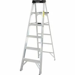 Werner 6' Type 1A Aluminum Step Ladder - 376 34 Werner 6' Type 1A Aluminum Step Ladder - 376 -Ladders Sales Store 954402 11
