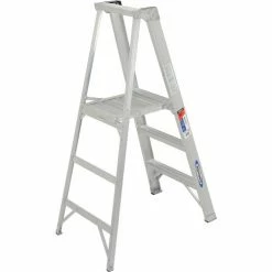 Werner 3' Type 1A Aluminum Platform Ladder - P373 20 Werner 3' Type 1A Aluminum Platform Ladder - P373 -Ladders Sales Store 954418 02