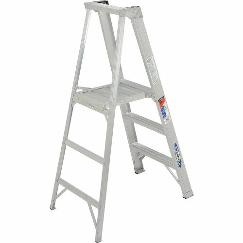 Werner 3' Type 1A Aluminum Platform Ladder - P373 5 Werner 3' Type 1A Aluminum Platform Ladder - P373 - Image 3