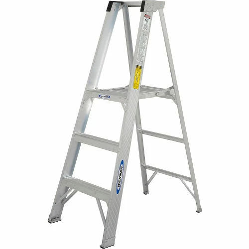 Werner 3' Type 1A Aluminum Platform Ladder - P373 8 Werner 3' Type 1A Aluminum Platform Ladder - P373 - Image 6