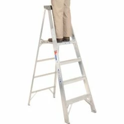 Werner 4' Type 1A Aluminum Platform Ladder - P374 -Ladders Sales Store 954420 08