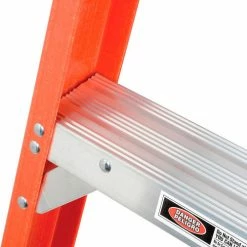 Werner 4' Dual Access Fiberglass Step Ladder 375 lb. Cap - T7404 -Ladders Sales Store 954942 08