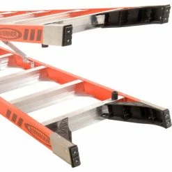 Werner 6' Dual Access Fiberglass Step Ladder 375 lb. Cap - T7406 -Ladders Sales Store 954946 06