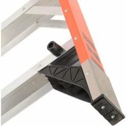 Werner 12' Dual Access Fiberglass Step Ladder 375 lb. Cap - T7412 -Ladders Sales Store 954952 08