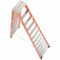 Werner 12' Dual Access Fiberglass Step Ladder 375 lb. Cap - T7412 -Ladders Sales Store 954952 09
