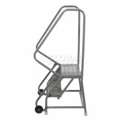 Tri-Arc 2 Step Steel 24"W Step Tilt And Roll Ladder - Perforated Tread - KDTF102246 18 Tri-Arc 2 Step Steel 24"W Step Tilt And Roll Ladder - Perforated Tread - KDTF102246 -Ladders Sales Store 975224ps 04