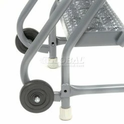 Tri-Arc 4 Step Steel 16"W Step Tilt And Roll Ladder - Grip Strut Tread - KDTF104162 -Ladders Sales Store 975227GS 08