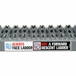 Tri-Arc 4 Step Steel 16"W Step Tilt And Roll Ladder - Grip Strut Tread - KDTF104162 -Ladders Sales Store 975227GS 10