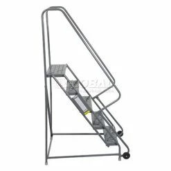 Tri-Arc 5 Step Steel 24"W Step Tilt And Roll Ladder - Perforated Tread - KDTF105246 18 Tri-Arc 5 Step Steel 24"W Step Tilt And Roll Ladder - Perforated Tread - KDTF105246 -Ladders Sales Store 975230ps 01