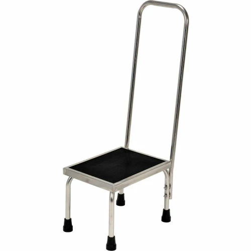 Vestil Stainless Steel Medical Step Stand with Handle FT-SS-1HR 4 Vestil Stainless Steel Medical Step Stand with Handle FT-SS-1HR - Image 2