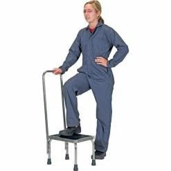 Vestil Stainless Steel Medical Step Stand with Handle FT-SS-1HR 9 Vestil Stainless Steel Medical Step Stand with Handle FT-SS-1HR -Ladders Sales Store 988814C