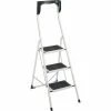 Hailo Safety Plus 3 Step Steel Folding Step Ladder - 4343-001