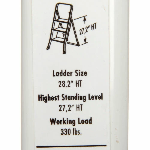 Hailo Safety Plus 3 Step Steel Folding Step Ladder - 4343-001 15 Hailo Safety Plus 3 Step Steel Folding Step Ladder - 4343-001 - Image 13