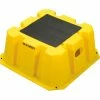 Diversified Plastics 1 Step Nestable Plastic Step Stand - Yellow 25"W x 25"D x 10-1/2"H - NST-1-14 1 Diversified Plastics 1 Step Nestable Plastic Step Stand - Yellow 25"W x 25"D x 10-1/2"H - NST-1-14 -Ladders Sales Store B1817886