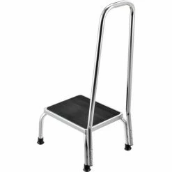 Global Industrial™ Medical Step Stool With Handrail, Non-Skid Rubber Footstool Platform -Ladders Sales Store B2181733 02