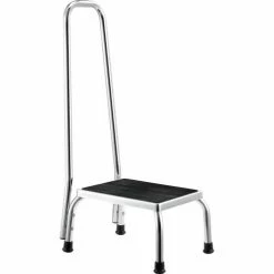 Global Industrial™ Medical Step Stool With Handrail, Non-Skid Rubber Footstool Platform -Ladders Sales Store B2181733 04