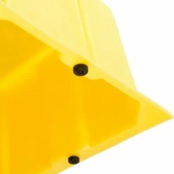 US Roto Molding 2 Step Nestable Plastic Step Stand - Yellow 26"W x 33"D x 20"H - NST-2 YEL -Ladders Sales Store B2185971 07