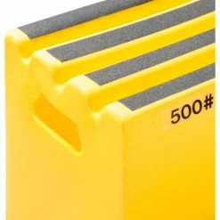 US Roto Molding 3 Step Plastic Step Stand - Yellow 20"W x 33-1/2"D x 28-1/2"H - ST-3 YEL -Ladders Sales Store B2185977 04