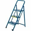 Ballymore 3 Step Thin Line Folding Step Ladder, 300 lb. Capacity, Blue - TL318 -Ladders Sales Store B2220829