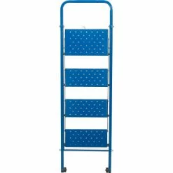 Ballymore 4 Step Thin Line Folding Step Ladder, 300 lb. Capacity, Blue - TL418 19 Ballymore 4 Step Thin Line Folding Step Ladder, 300 lb. Capacity, Blue - TL418 -Ladders Sales Store B2220848 03