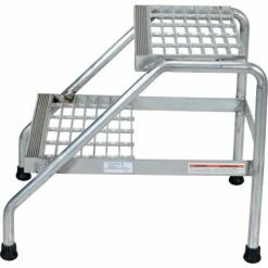 Vestil Aluminum Step Stand - 2 Step - Welded - SSA-2 13 Vestil Aluminum Step Stand - 2 Step - Welded - SSA-2 -Ladders Sales Store B524117 6