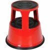 Vestil Rolling Step Stool - Red