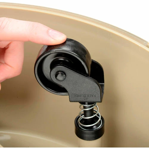 Rubbermaid® Commercial Mobile Two-Step Step Stool Beige - FG252300BEIG 9 Rubbermaid® Commercial Mobile Two-Step Step Stool Beige - FG252300BEIG - Image 7