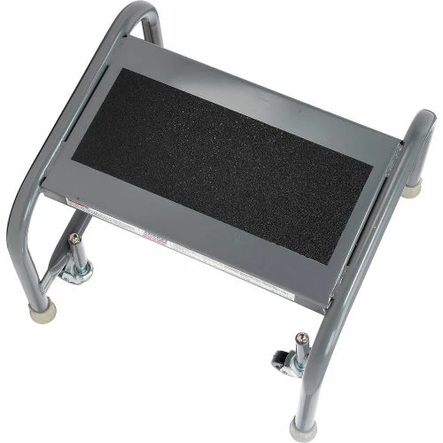 Tri-Arc 1 Step Mobile Steel Step Stand w/ Solid Anti-Slip Top Step - WLSR001163-WM 9 Tri-Arc 1 Step Mobile Steel Step Stand w/ Solid Anti-Slip Top Step - WLSR001163-WM - Image 7