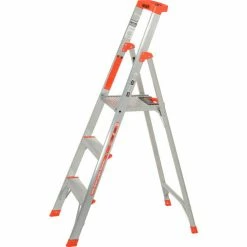 Little Giant® Flip-N-Lite Aluminum Platform Step Ladder - 5' - 15273-001 -Ladders Sales Store B753937 02