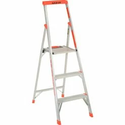 Little Giant® Flip-N-Lite Aluminum Platform Step Ladder - 5' - 15273-001 -Ladders Sales Store B753937 05