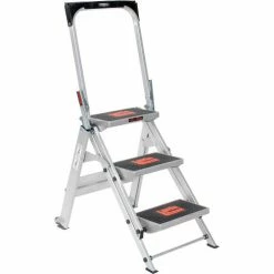 Little Giant® Safety Aluminum Step Ladder - 3 Step - 10310BA -Ladders Sales Store B753943 05