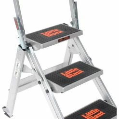 Little Giant® Safety Aluminum Step Ladder - 3 Step - 10310BA -Ladders Sales Store B753943 08