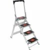Little Giant® Safety Aluminum Step Ladder - 4 Step - 10410BA -Ladders Sales Store B753945