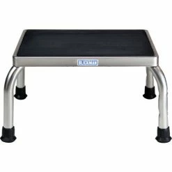 Blickman Step Stool 1260 Stainless Steel w/Mounting Holes