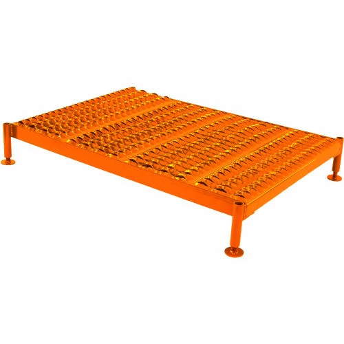 Ballymore 97 X 24 Heavy Duty Adjustable Height Steel Work Platform, Orange, 9 - 14"H - AWP9-2497-O 3 Ballymore 97 X 24 Heavy Duty Adjustable Height Steel Work Platform, Orange, 9 - 14"H - AWP9-2497-O