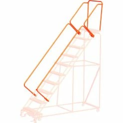 Ballymore CAL-OSHA 42" Handrail Kit for 5 to 9 Steps - Orange - CAL-O-5-9 STEPS