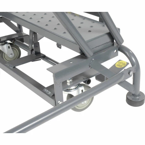 Ballymore Perforated 24"W 6 Step Steel Rolling Ladder 14"D Top Step- Lock Style B - FS063014 10 Ballymore Perforated 24"W 6 Step Steel Rolling Ladder 14"D Top Step- Lock Style B - FS063014 - Image 8