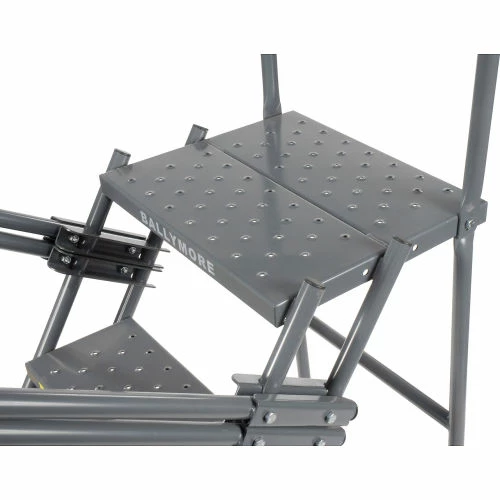 Ballymore Perforated 16"W 7 Step Steel Rolling Ladder 14"D Top Step - FSH718P 12 Ballymore Perforated 16"W 7 Step Steel Rolling Ladder 14"D Top Step - FSH718P - Image 10